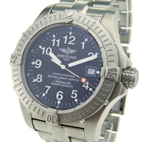 breitling avenger seawolf titanium.